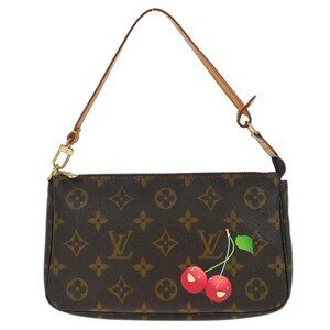 Louis Vuitton Monogram Cherry Pochette Accessoires Handbag M95008 TH0015 156039